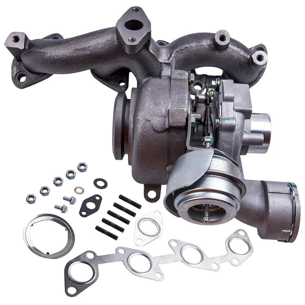 Турбина Турбокомпрессор для Volkswagen Skoda 2.0TDI BSY BKD 140HP 103 KW 756062 Турбинный нагнетатель