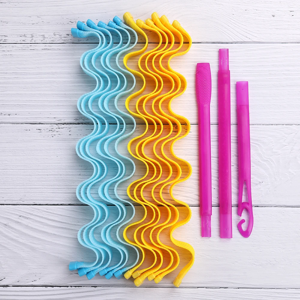 

Magic Hair Curler 12Pcs / 24Pcs DIY Portable Curling Lrons Wave Curling Lrons Durable Beauty Makeup Curling Styling Tools
