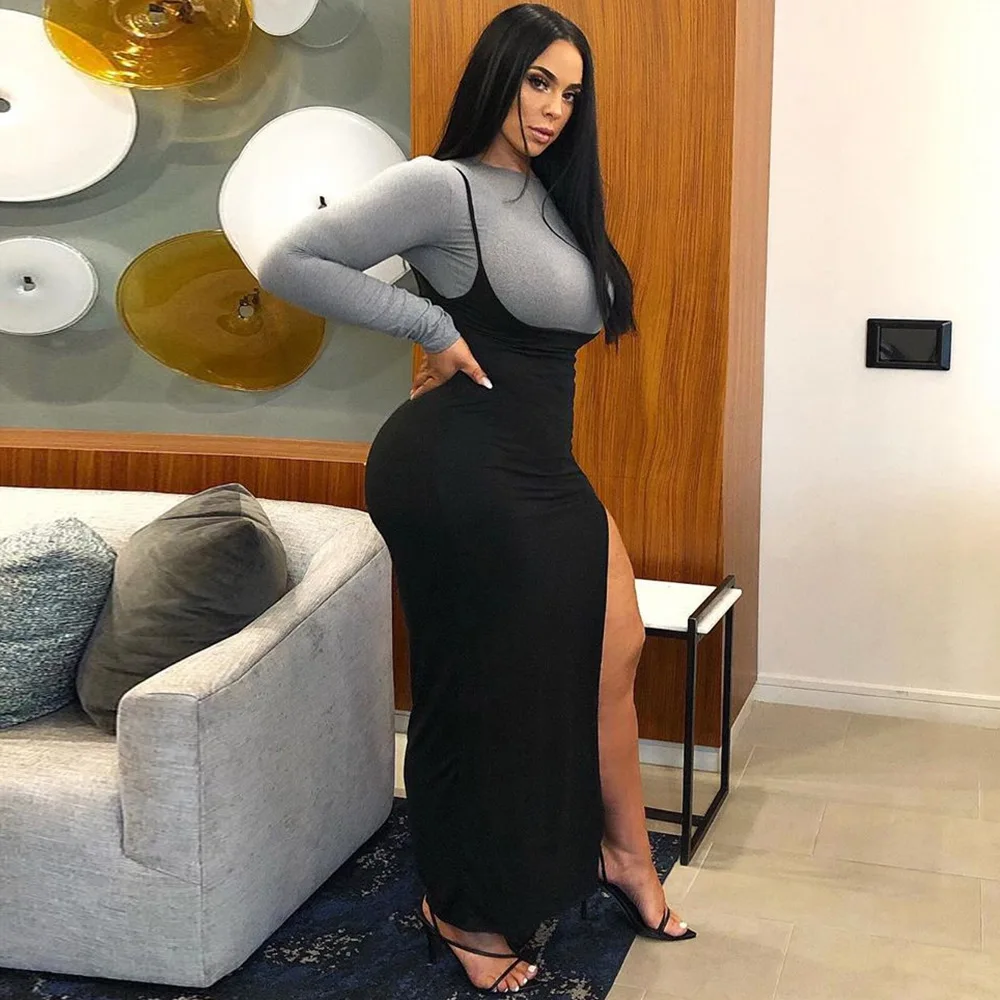 

Black Sexy Dress Women Spaghetti Strap Dresses Female High Waist Sheath Club Dress Short Summer 2020 Mini Sleeveless Vestidos