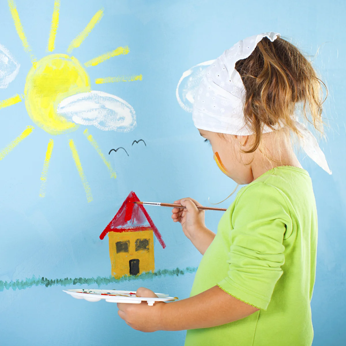 

12pcs Nylon Nail Art Pen Brush Nail Painting Tool Nail Art Tool Nail Art Accessories Supplies for Female (Brown)