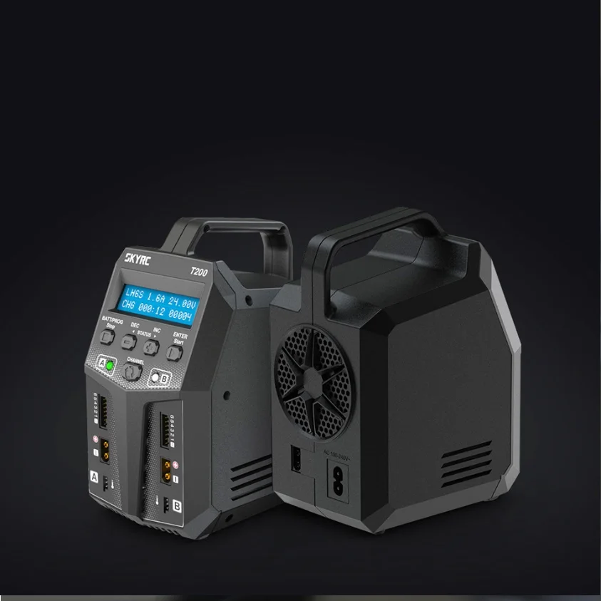 Балансирующее зарядное устройство SKYRC T200 два переменного/постоянного тока 12 А 100
