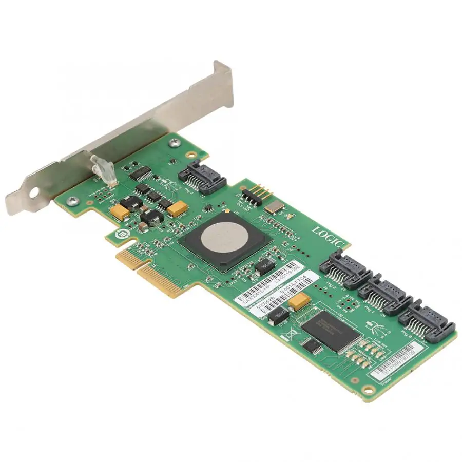 Для LSI SAS3041E B3 Chip 3 ГБ/сек. 4 port For SAS/RAID Controller 433906 001 for SAS Array Card|Платы расширения| |