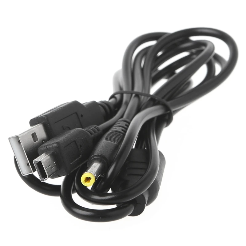 2-в-1 USB кабель для передачи данных и зарядки зарядный шнур PSP 2000 3000 игровые