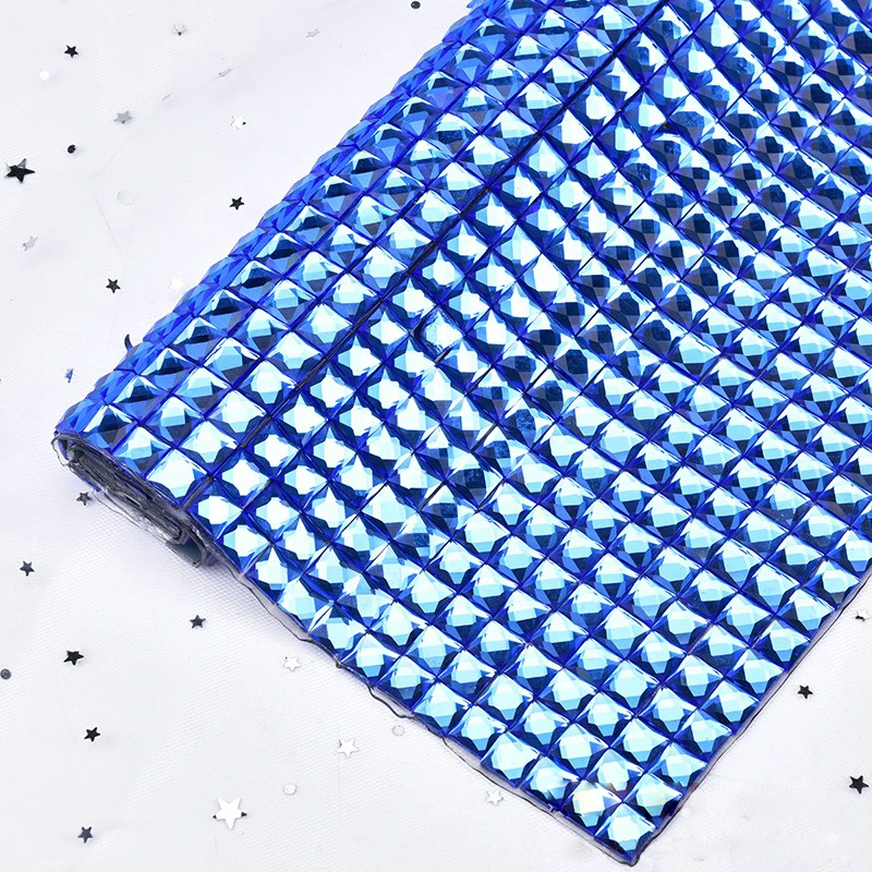 Стразы сетчатый мотив горячей фиксации 24*40 см новый стиль сумка для мобильного