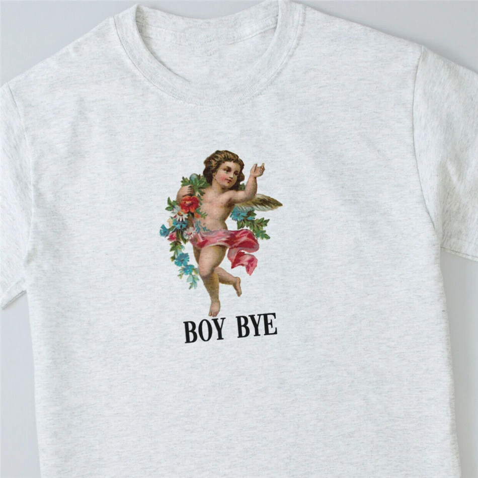 Cherub мальчик Bye футболка ангелы Фелиция гранж Ретро хипстер небеса милые