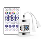 Беспроводной мини-контроллер Magic Home SPI Wifi Для WS2812B WS2811 RGB RGBW Светодиодная лента Pixel Lamp DC5v-24v