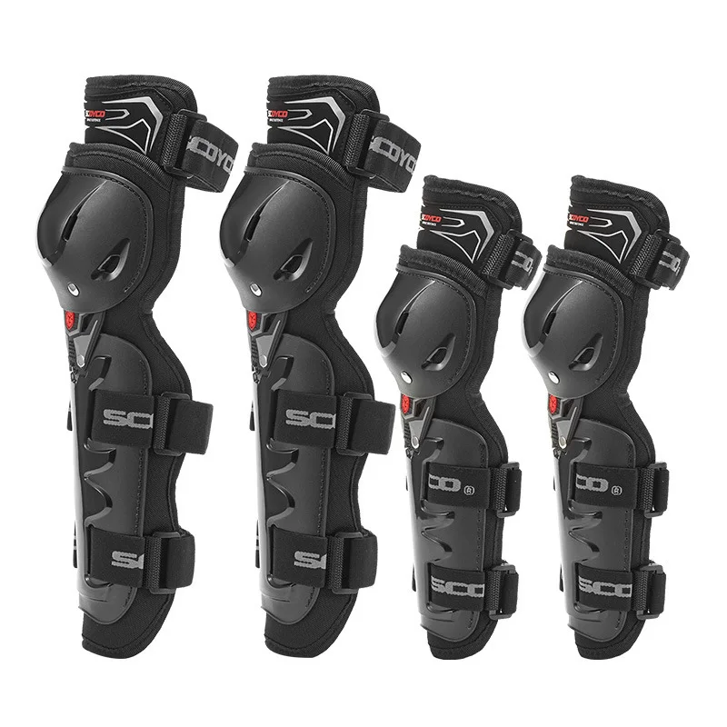 Мотоциклетные наколенники и налокотники для мужчин 4 шт. защитная оболочка из
