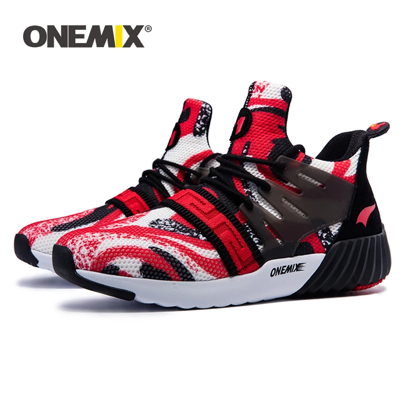 Женские беговые кроссовки ONEMIX удобная женская прогулочная обувь уличная дышащая