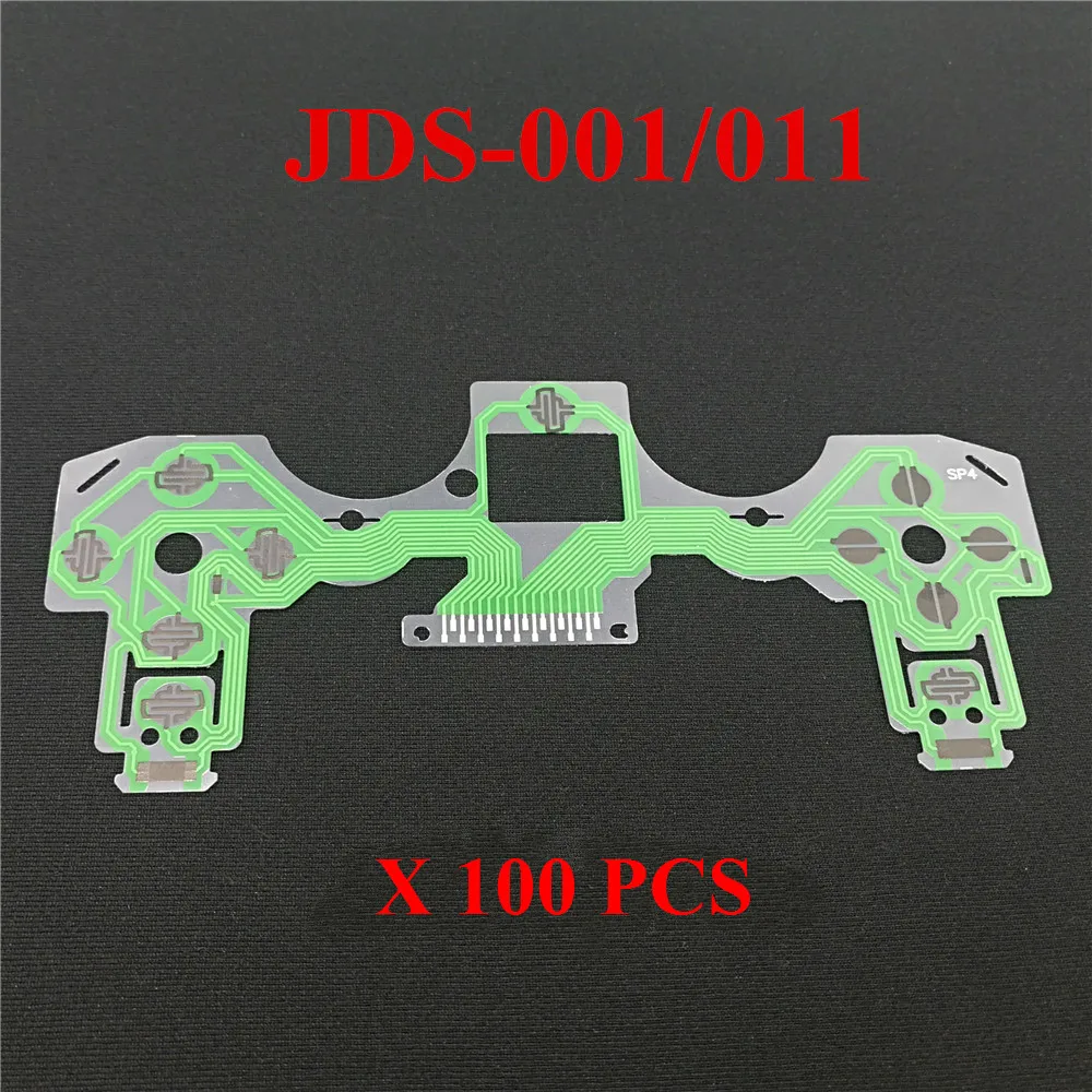 IVYUEEN 100 шт. проводящая пленка для PS4 Dualshock 4 Pro тонкие Кнопки контроллера ленточная