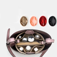 for war horse checked bucket liner bag organizer makeup handbag organize inner purse portable base shaper premium 2021