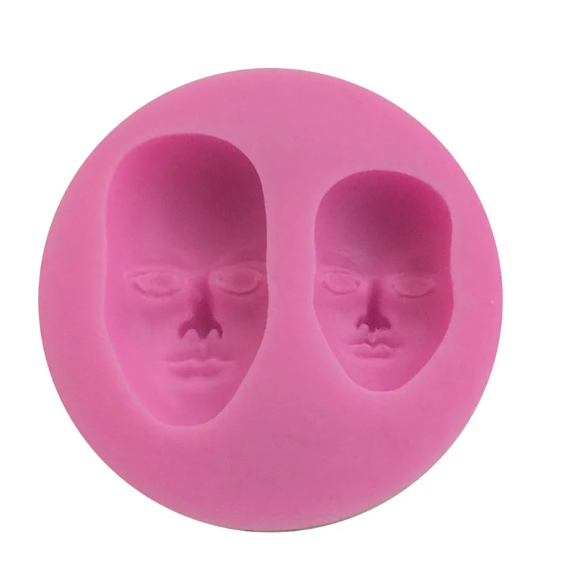 Формы для помадки Diy восковая скульптура аниме кукла форма лица жидкая из