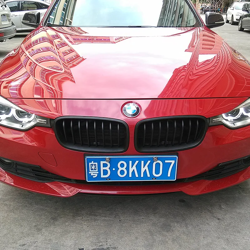 F30 M3 Стиль Матовый Черный ABS автомобильный передний бампер сетка решетка для BMW 2011