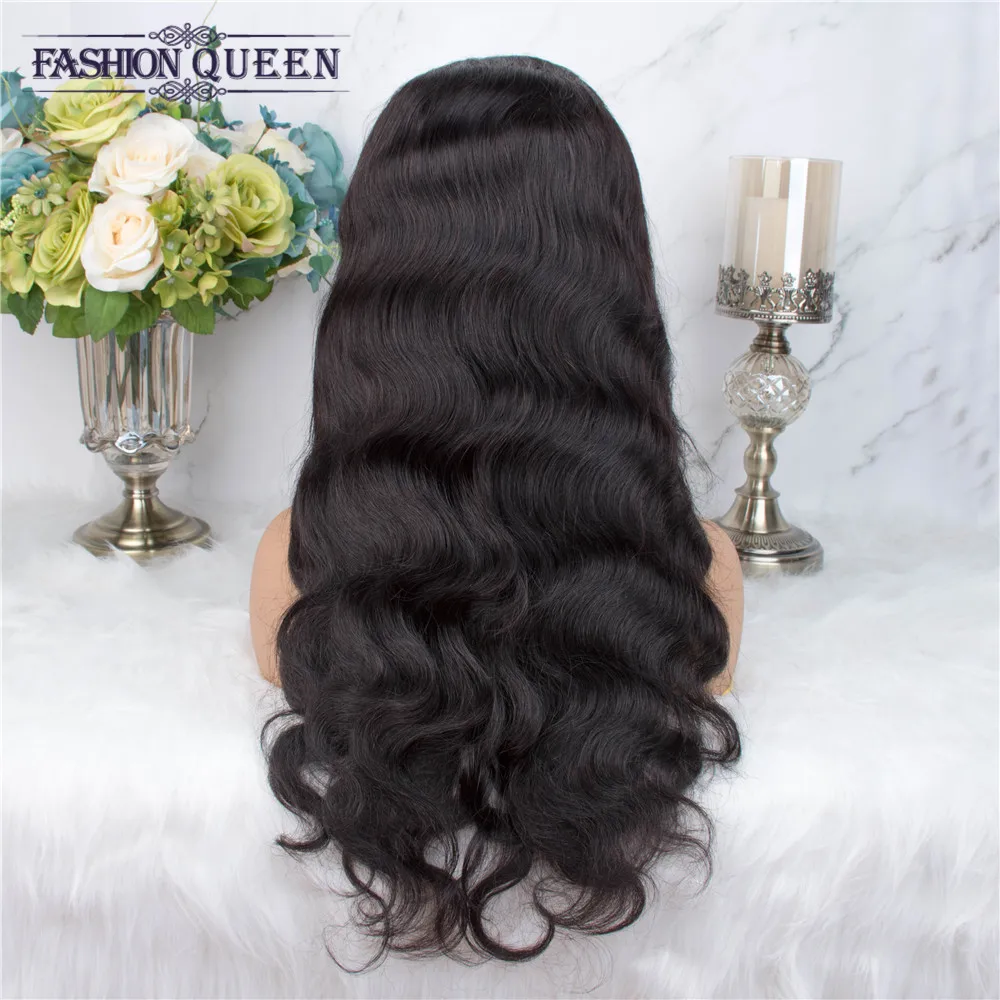Парики из человеческих волос волнистые волосы парик на сетке 4x4 предварительно выщипанные Детские