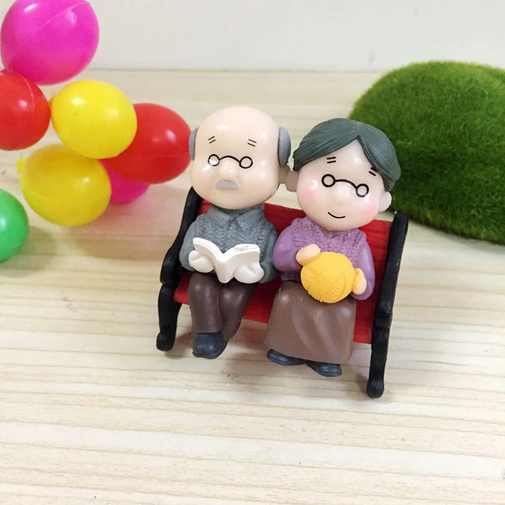 3 шт./компл. миниатюрный орнамент Настольный Декор фея кукольный прекрасный сад