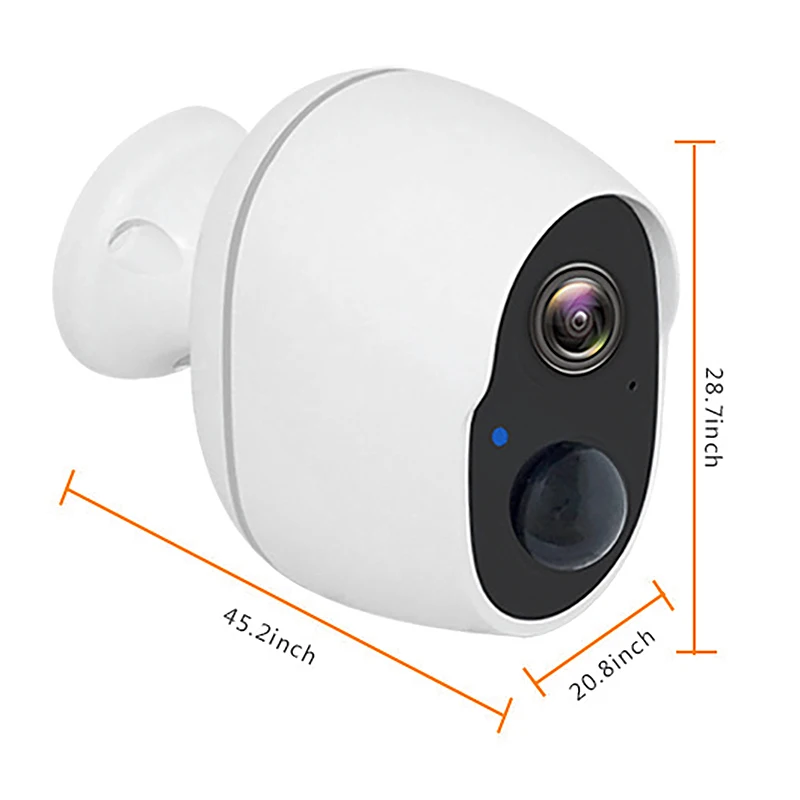 

1080P Wireless Camera IP CCTV Camera Outdoor Waterproof Security Rechargeable Wifi Camera Indoor Home