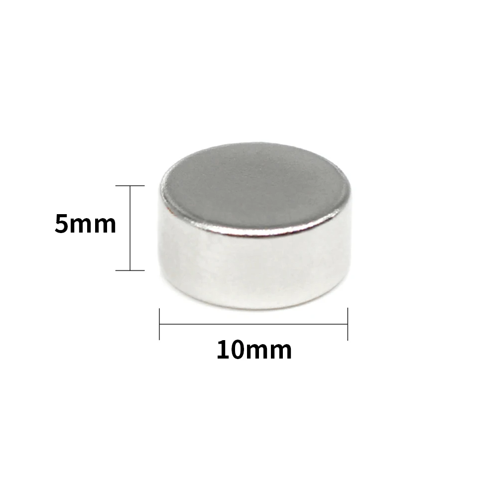 

10/20/30/50/100/150PCS 10x5 mm Disc Strong Powerful Neodymium Magnet 10mmx5mm Round Search Magnet 10x5mm Permanent Magnet 10*5