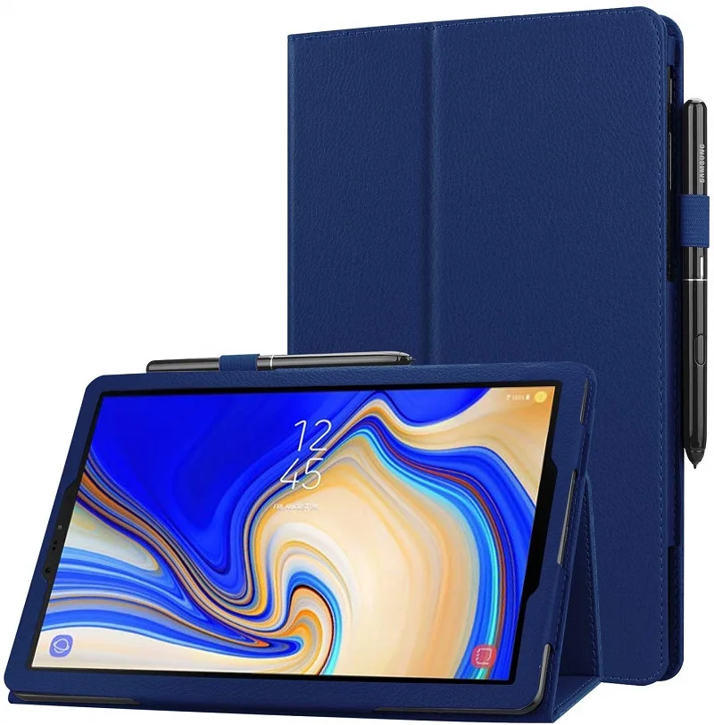 Деловой флип чехол для Samsung Galaxy Tab S4 10 5 &quotSM T830 SM T835 смарт держатель с подставкой