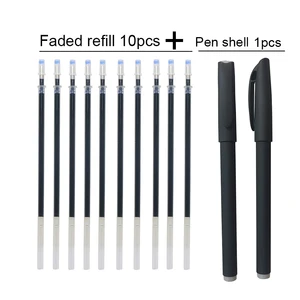 Корпус ручки 1 шт. + стержень для выцветания 10 шт. студенческие канцелярские принадлежности каллиграфия ручка для практики каллиграфии