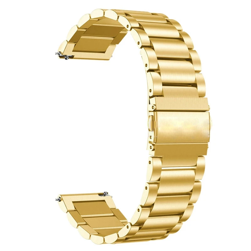 

for Apple Watch 3 Stainless Replacement Bracelet Strap Metal Wristband for iPhone Watch 3 Watch Accessories(Gold)