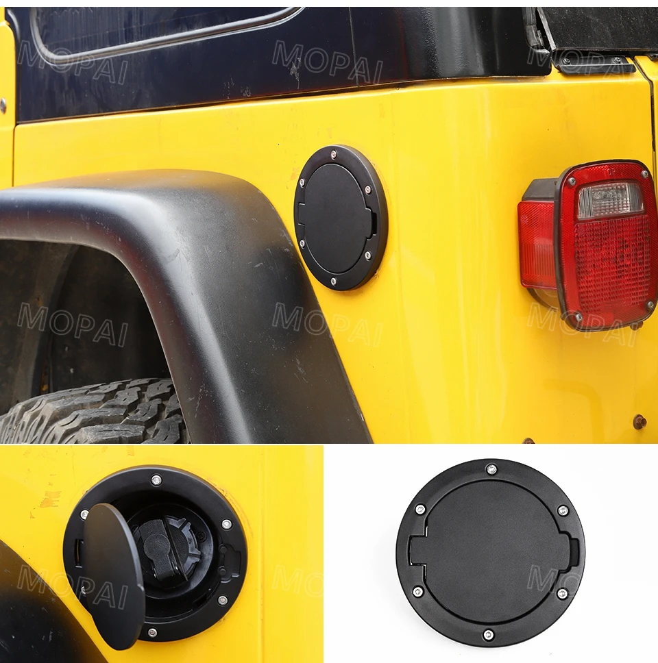MOPAI крышка бака для Jeep Wrangler TJ автомобильный масляный топливный бак крышка с ключом замок крышка для Jeep Wrangler TJ 1997-2006 автомобильные аксессуары