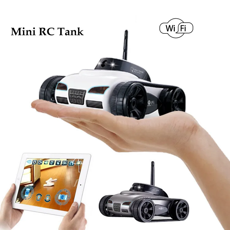 Радиоуправляемый автомобиль Happy Cow 777 270 WiFi i spy Tank FPV деформируемая камера