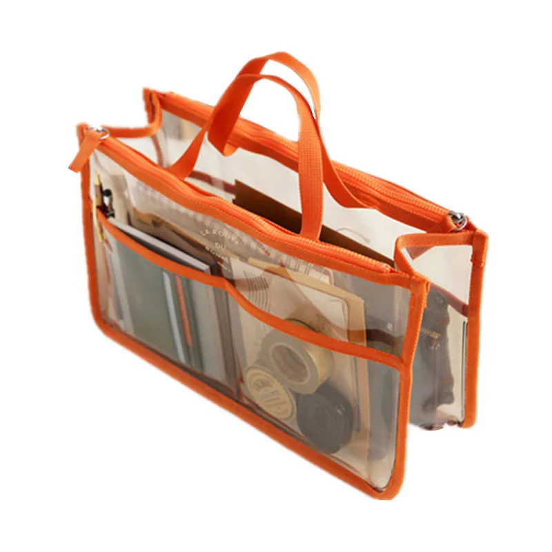 Женские ручные водонепроницаемые прозрачные косметички из ПВХ дорожные большие