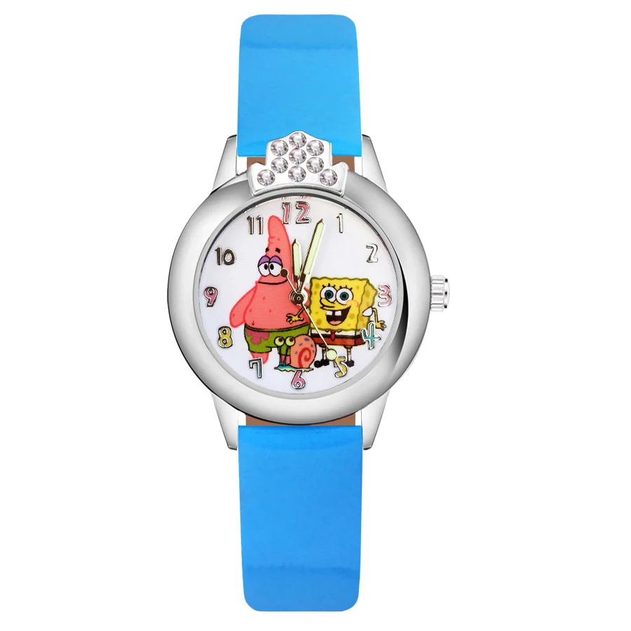 С милым мультипликационным принтом с украшением в виде кристаллов Стильная