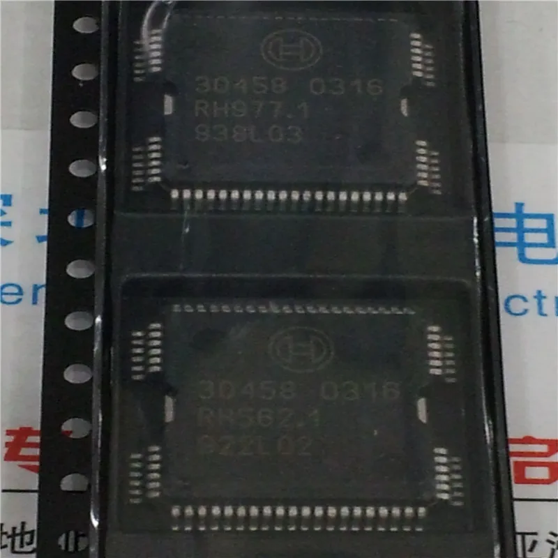 10 шт./лот 30458 QFP64 Авто чипы для BOSCH дизельный двигатель Основная плата реле
