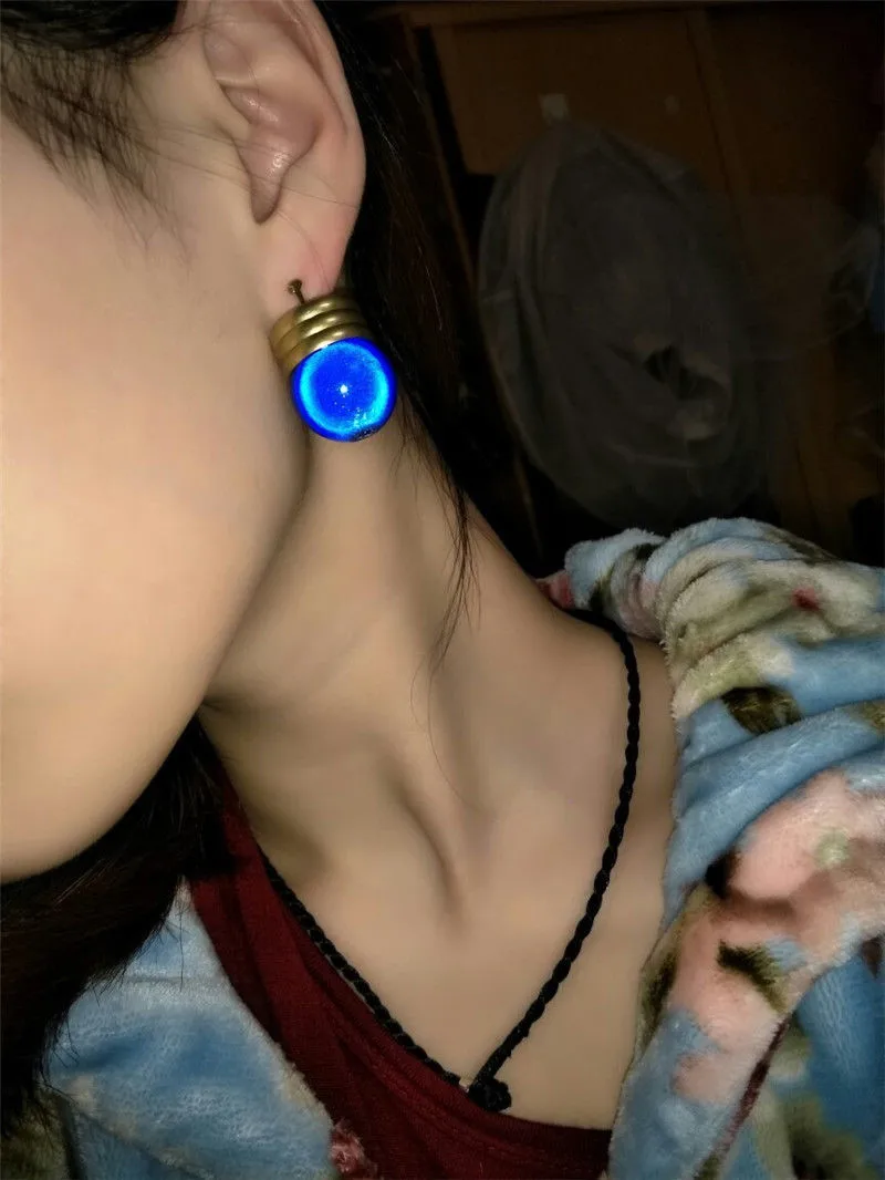 

New Hunter X Hunter KURORO RUSHIRUFURU Earring 1 Pair Ear Hook Ear Clip Cosplay Prop Gifts