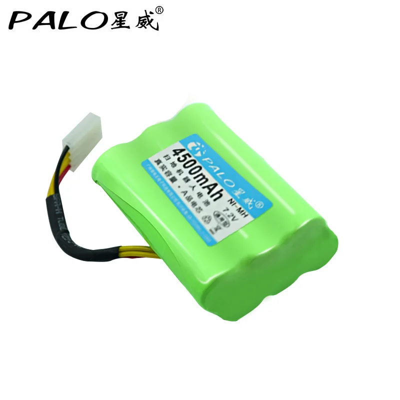 

PALO 2pcs 7.2V 4.5Ah NI-Mh Battery for Neato Battery xv XV-21 XV-11 XV-14 XV-15 XV-12 XV-25 Signature XV Pro with Imported Cell