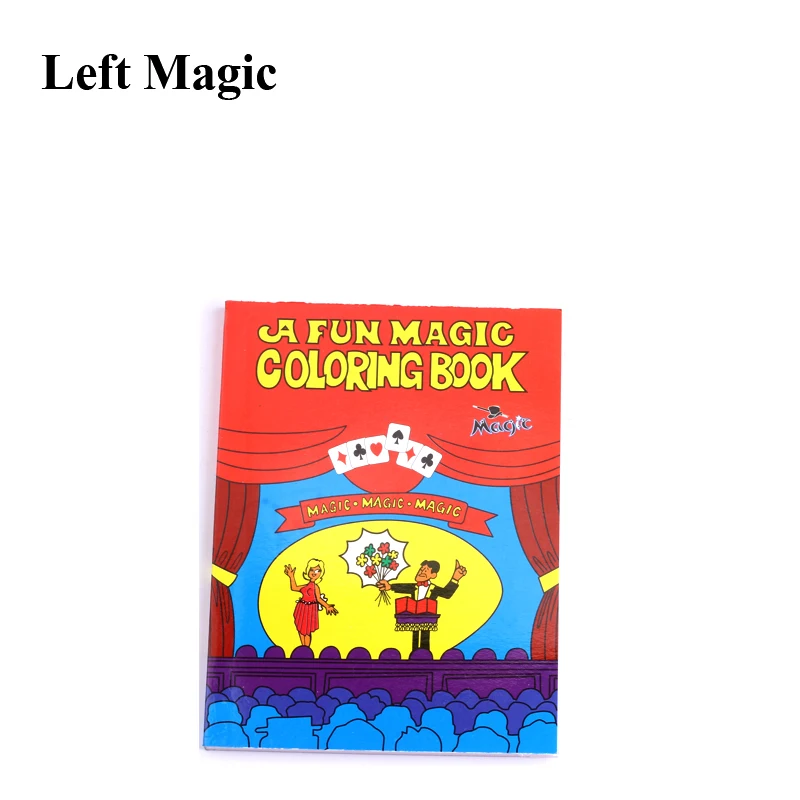 Забавная комедия Волшебная книжка-раскраска smal Размер иллюзионист волшебный