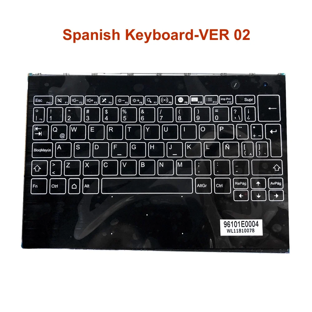 Teclado do Portátil para Lenovo Latin Espanhol Yoga Livro Yb1-x90f Yb1-x91l Yb1-x91f Sube-09w01mi-01x Espanha sp la Teclado Novo Yb1-x90