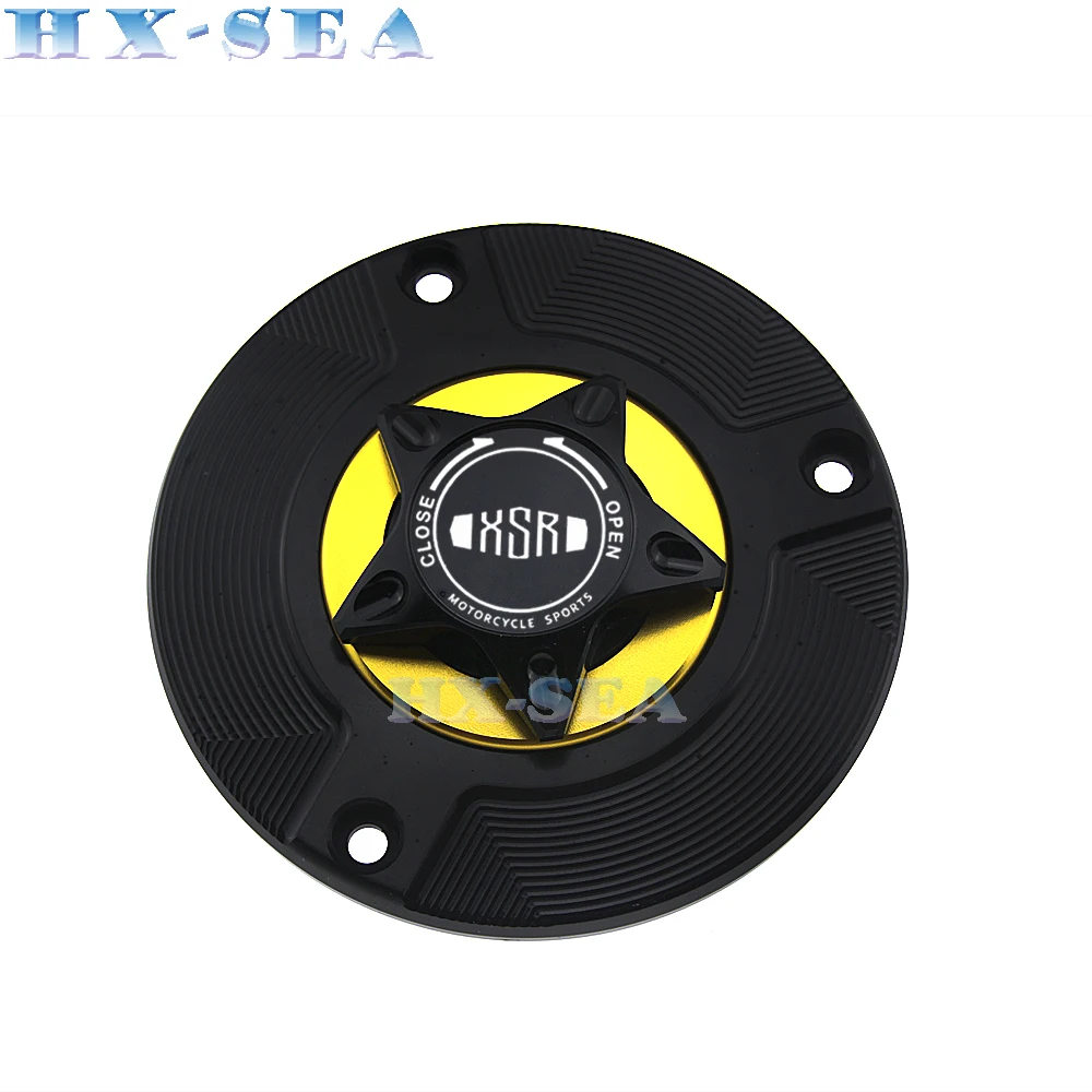 CNC Алюминиевые бесключевые аксессуары для мотоциклов крышка топливного бака