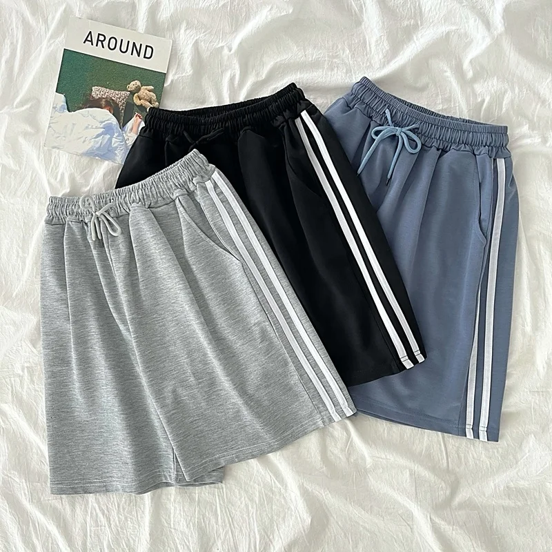 Летние повседневные подходящие ко всему укороченные брюки в гонконгском стиле