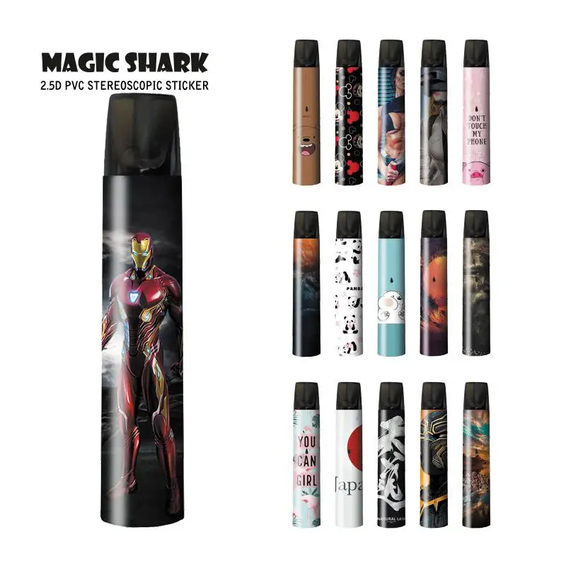 Ультратонкий ПВХ-чехол с наклейкой Magic Shark рисунком Микки Железного человека