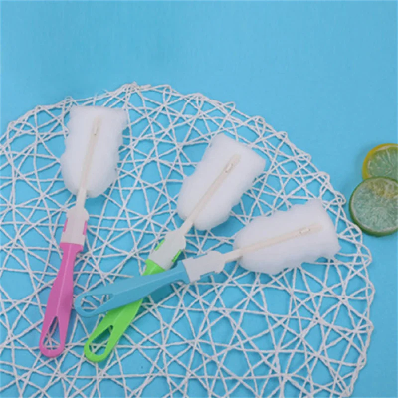 

Artifact for washing cups,long handle gaps, bristle baby bottle brush, cleaning brush set, small hair brush, water cup brush