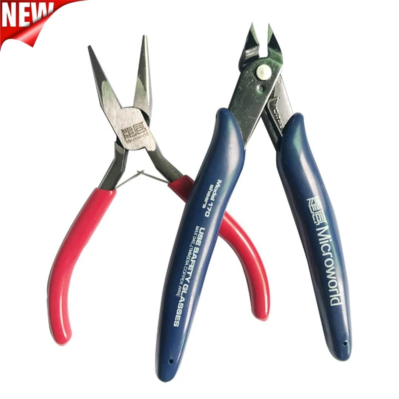 

Pliers Tools Set 3D Metal Puzzle Assembly Model Professional Tools Technic Accessories