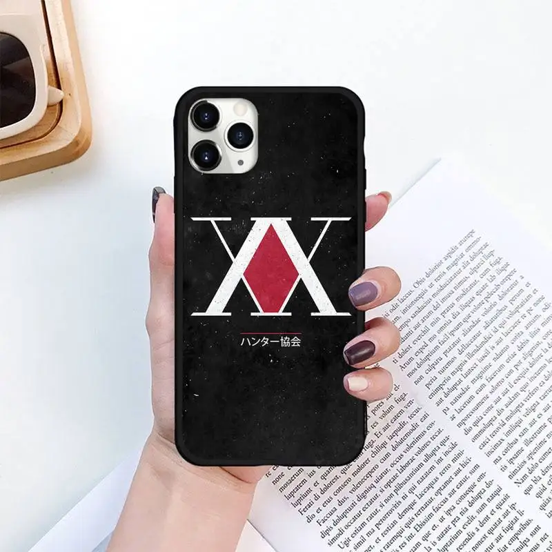 

Hunter HXH Anime Hunter Phone Case for iPhone 11 12 pro XS MAX 8 7 6 6S Plus X 5S SE 2020 XR mini