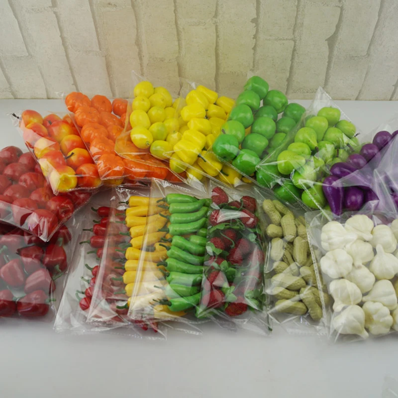 Искусственные фрукты овощи мини модель фруктов имитация поролона Чили яблока