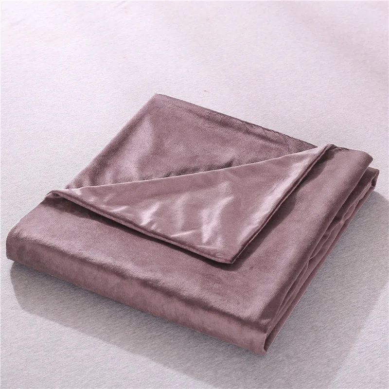 

Duvet Cover Decompression Blanket Quilt Bedding Covers Solid Color Spring Autumn Home Warm Soft Comfortable Quilt Cover