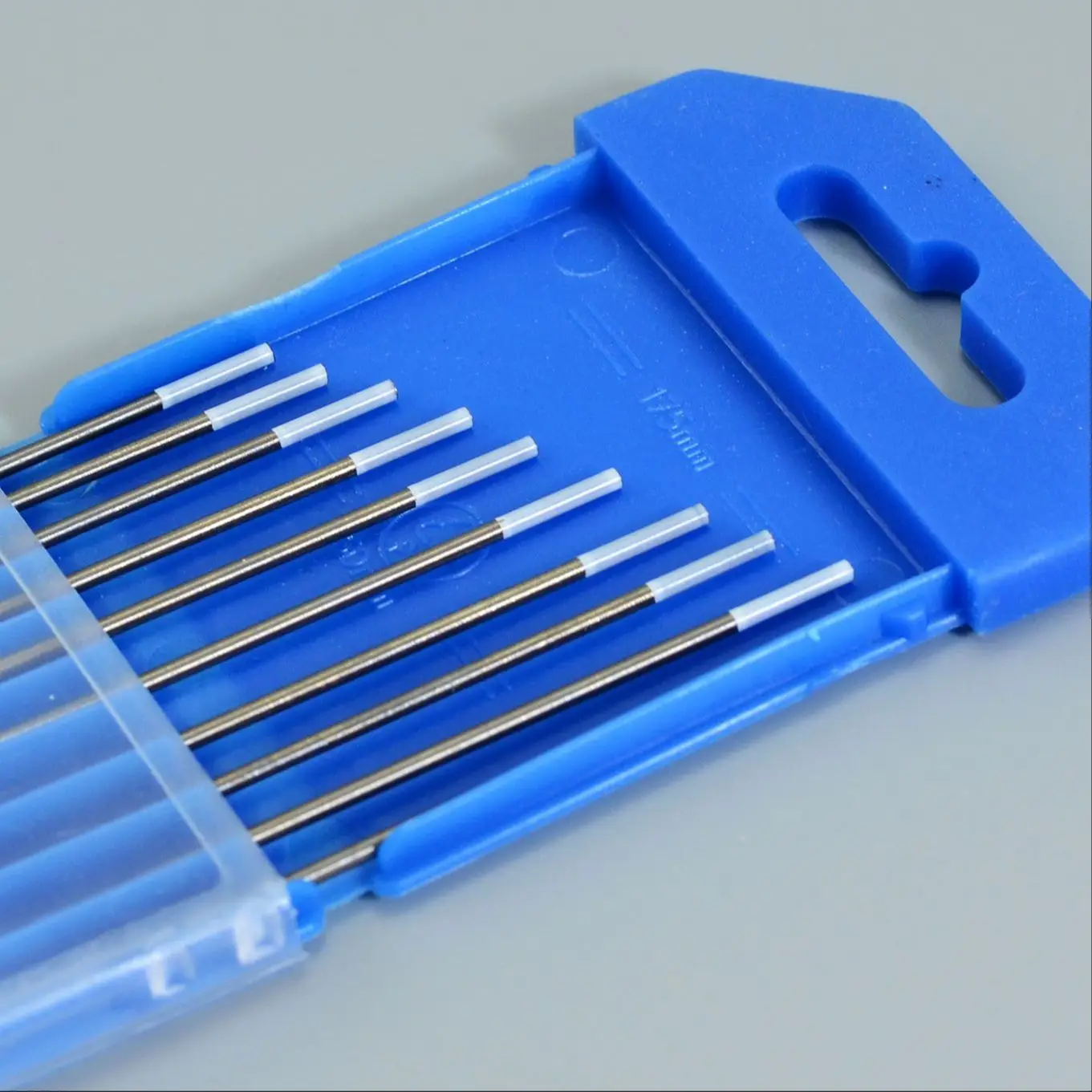 10 шт. прут вольфрамовый электрод WZ8 белый сварочный аппарат Tig 0.8% * 6 дюймов (1/16x1