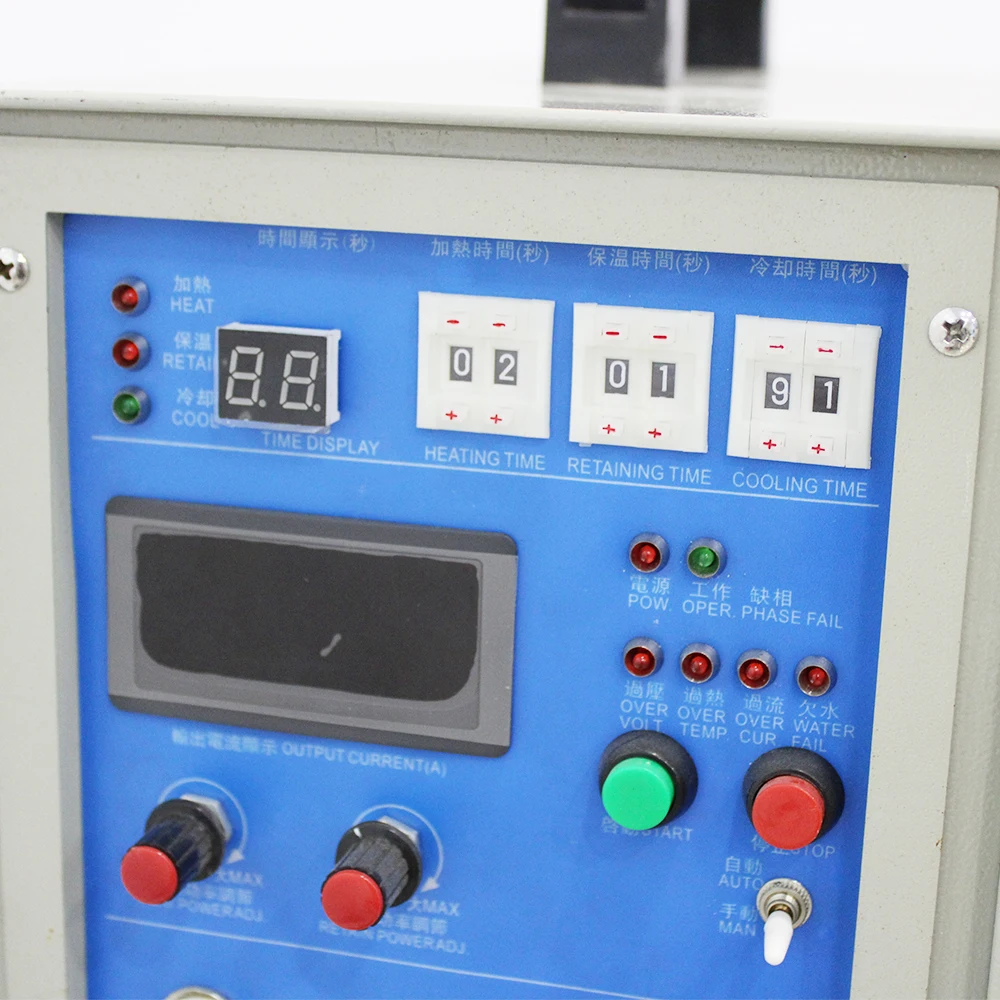 15KW 20 80KHz высокочастотный индукционный нагреватель печи ZN высокого