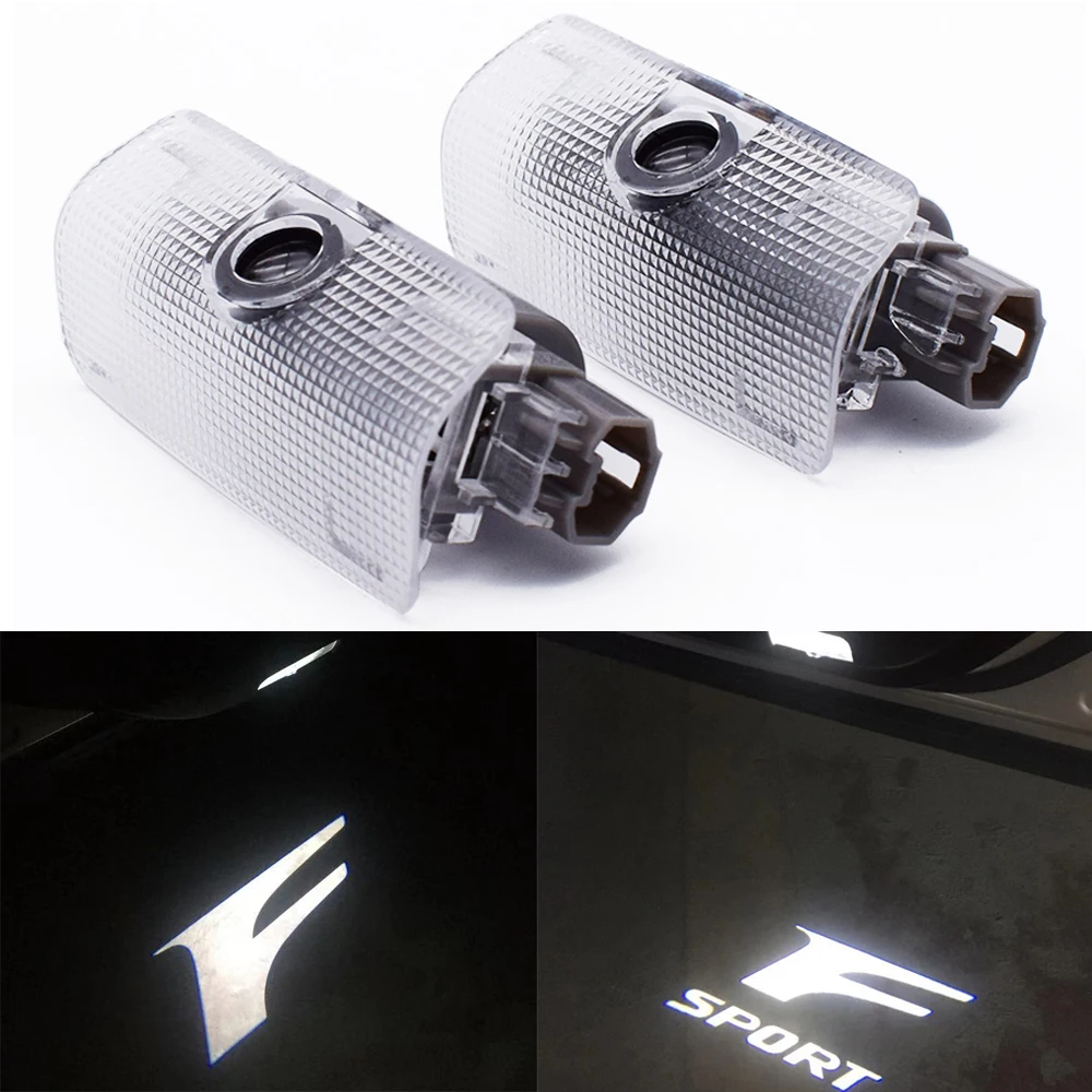 2 шт. Добро пожаловать светильник Led лампы для проектора F Спорт логотип lexus rx300 rx330