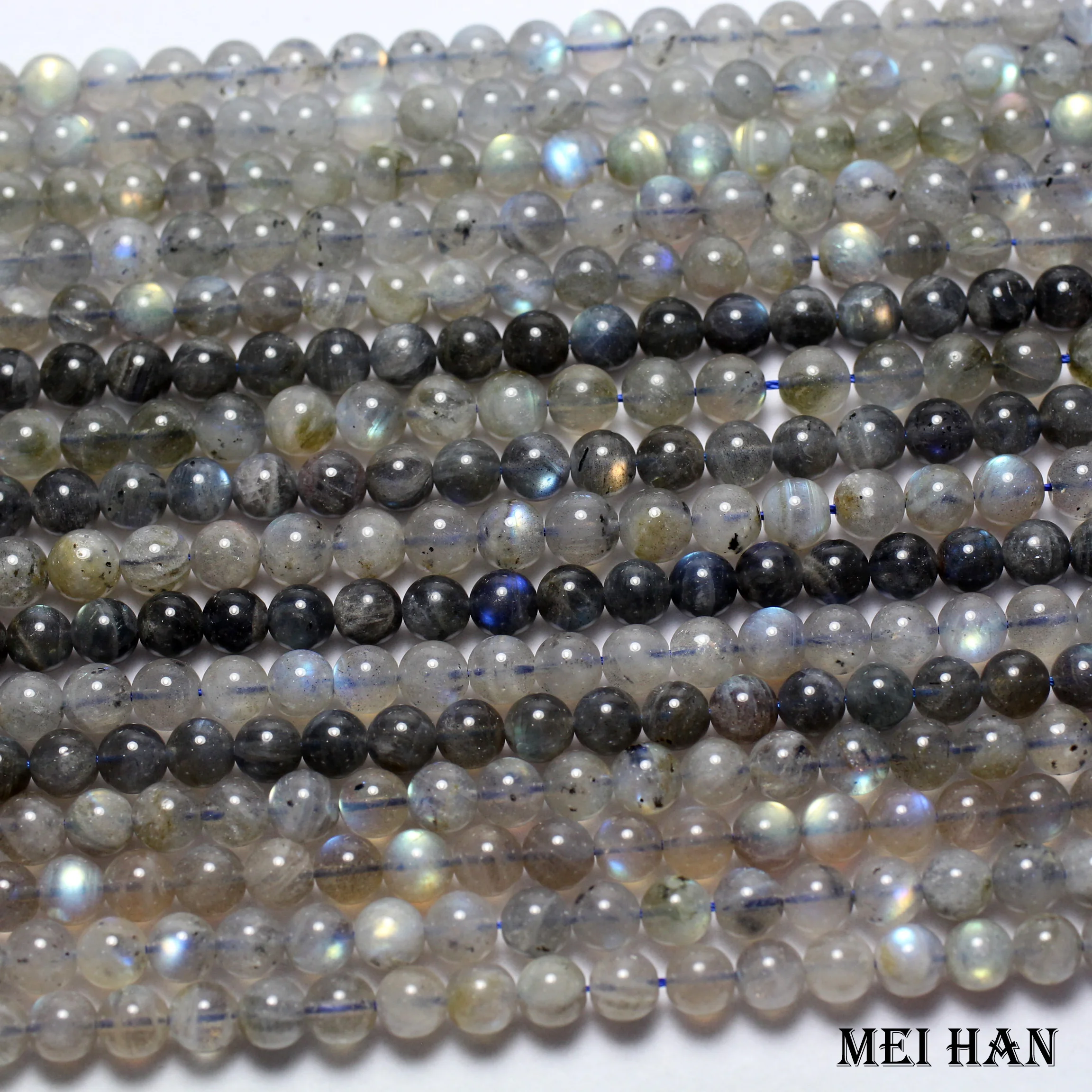 Бесплатная доставка (1 нить/комплект) натуральные гладкие круглые бусины A +