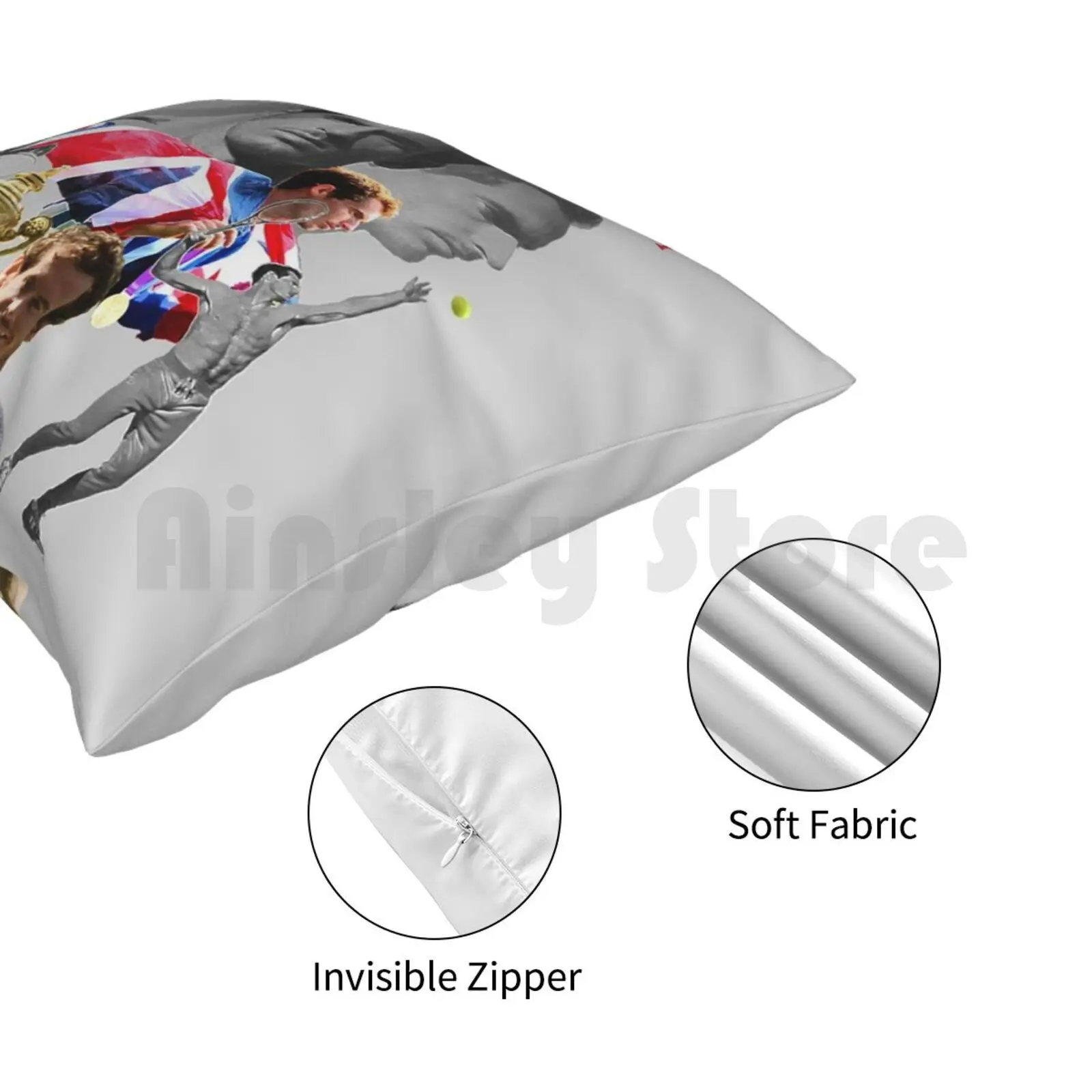 Чехол для телефона с рисунком Энди Мюррей надписью и номером 1