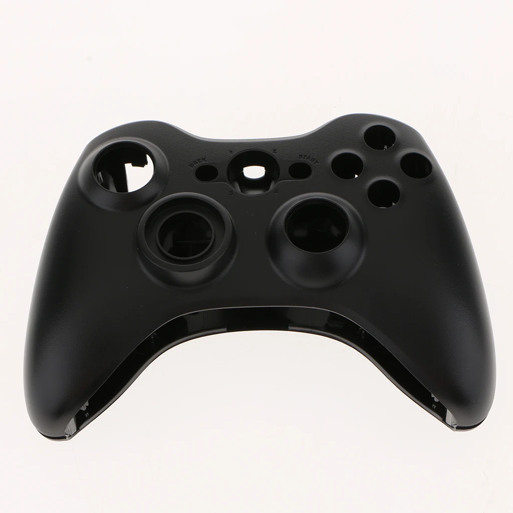 2 шт полный чехол в виде ракушки комплект для microsoft Xbox 360 контроллер Кнопка Набор Замена части черный