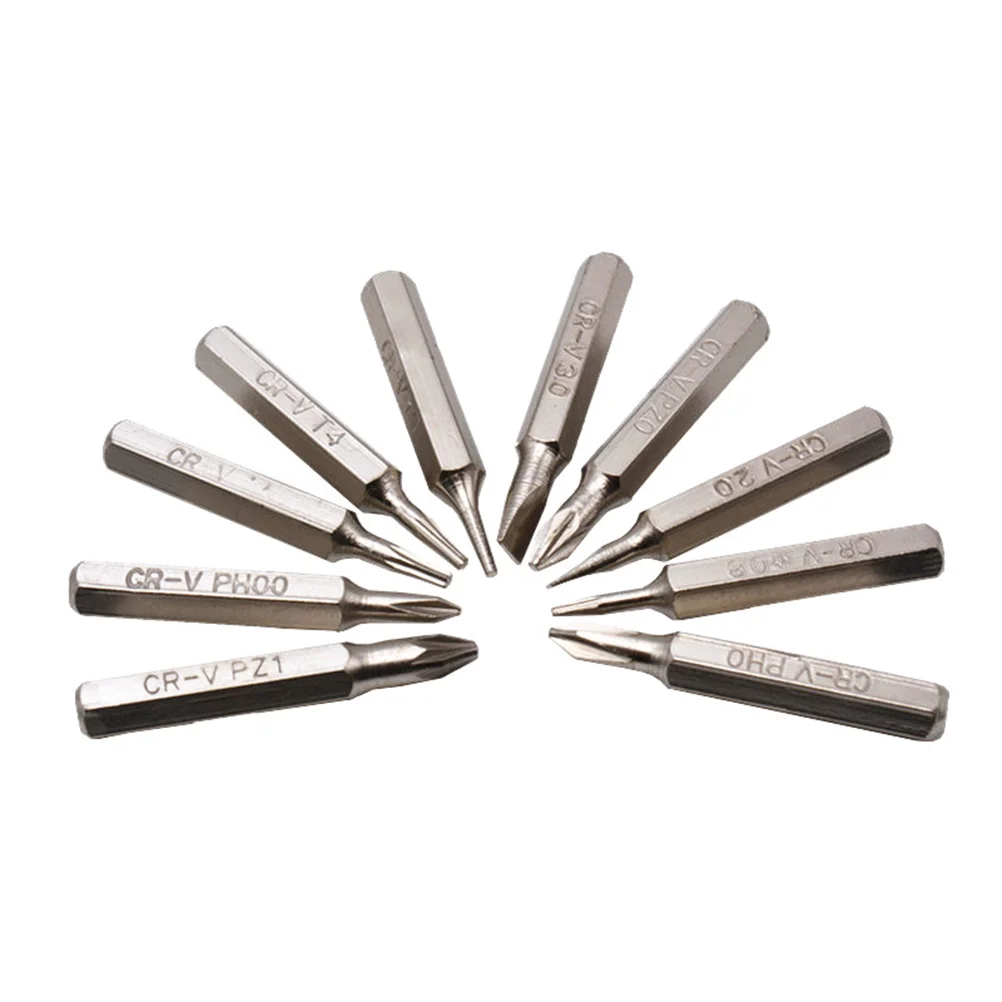 

10PCS Practical Cross Shape Word Shape Plum Head Small Batch Head Set Silver