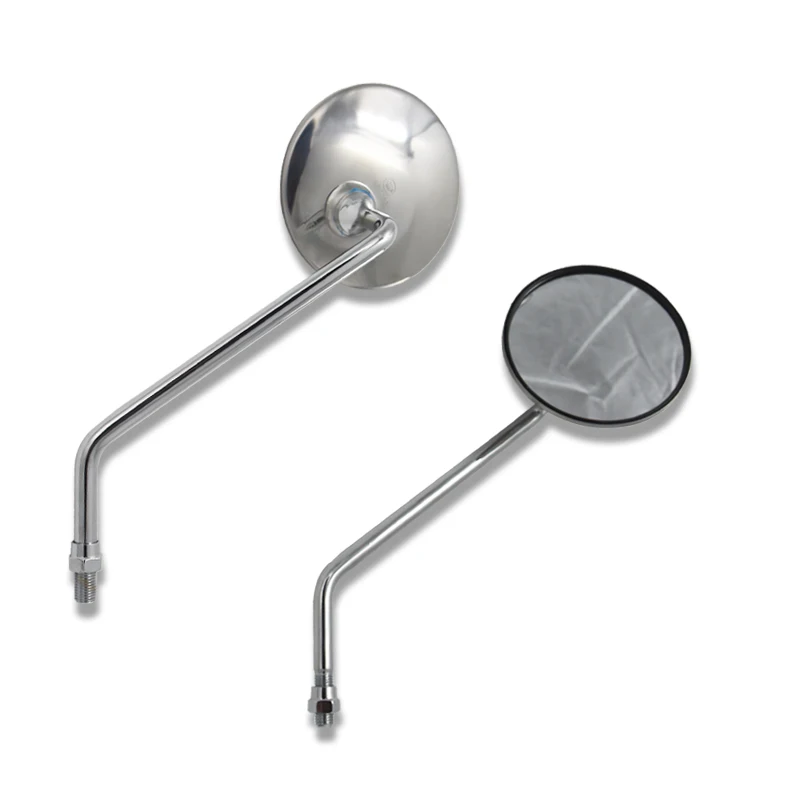 Винтажные универсальные круглые мотоциклетные зеркала заднего вида с