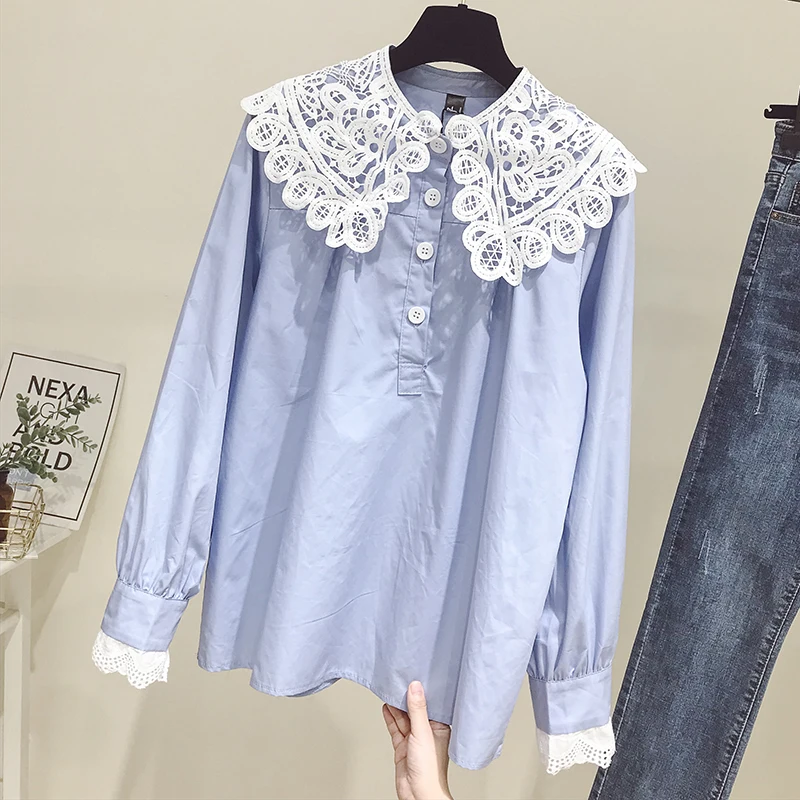 Модные женские блузки весна 2021 женская блузка рубашка с длинным рукавом