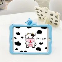 case for huawei m7 m6 m5 10 8 10 1 8 4 inch cute cartoon cow kids cover for honor 5 v6 x6 8 10 4 enjoy 2 mate pad 10 4 silico